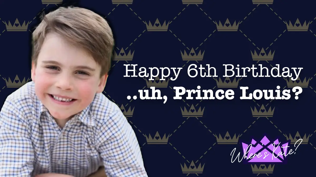Red Flag Raised: New Concerns Sparked By Prince Louis’ Birthday Photo